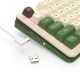 8. REDRAGON K681CGC-RGB-PRO Cyrus Tastatur USB + RF Wireless + Bluetooth Weiß, Grün