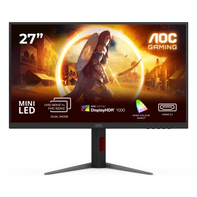 8. AOC G4 U27G4XM Computermonitor 68,6 cm (27") 3840 x 2160 px 4K Ultra HD LED Schwarz, Rot