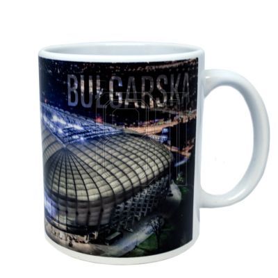 5. KKS Lech Stadion bei Nacht Tasse G00776