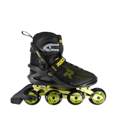 2. Roces Pic X Inlineskates Schwarz und Limette 400910 00002