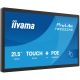 2. iiyama TW2223AS-B3P Digital Signage-Display, interaktives Flachbildschirm-Display, 54,6 cm (21,5 Zoll), Wi-Fi, 450 cd/m² Full HD, schwarzer Touchscreen, integrierter Prozessor, Android, 24/7-Betrieb