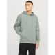 Jack&Jones Herren Kapuzenpullover JJESTAR BASIC SWEAT HOOD NOOS 12208157 ICEBERG GREEN