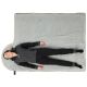 16. LEICHTER TOURISTEN-SCHLAFSACK 200X70CM GRAU ENERO CAMP