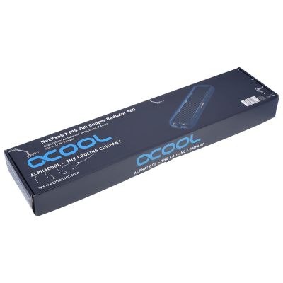 5. Alphacool NexXxoS XT45 Vollkupfer-Radiator – 480 mm