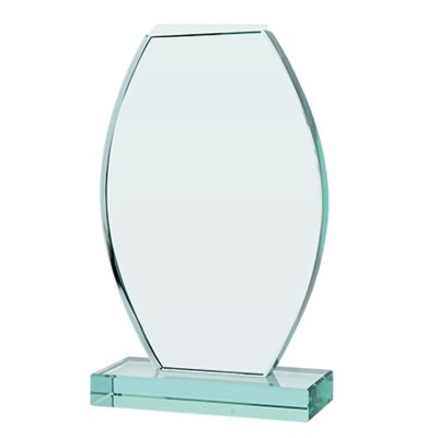 3. Glastrophäe mit Etui