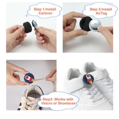 8. Tech-Protect Smooth 4er-Pack Hüllen für Apple AirTag 1/2 für Kinder - Mehrfarbig
