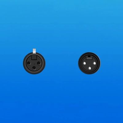 13. Ugreen AV130 66717 Audio-XLR (weiblich) – XLR (männlich) Kabel für Mikrofon/Verstärker 2 m – schwarz