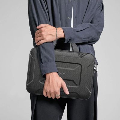 8. Tech-Protect Ranger-X Taktische Laptoptasche für 13-14 Zoll, Schwarz
