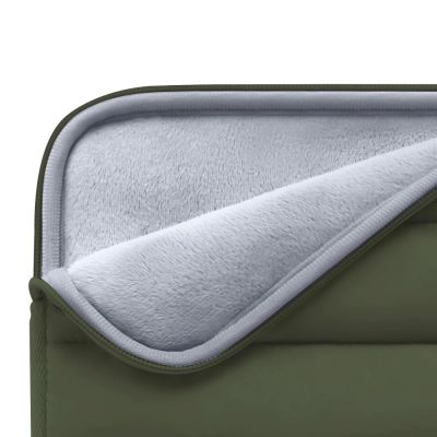 7. Tech-Protett Fluffy Laptoptasche 13-14 - Grün