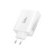 4. Tech-Protect NC140W-GAN 4-Port 140W Wandladegerät – Weiß