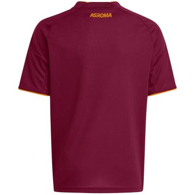 3. adidas AS Roma Heimtrikot 25/26, bordeauxrot, Kinder-Trikot JX2613