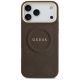 3. Guess Peony Hot Stamp MagSafe Case für iPhone 17 Pro Max - Braun
