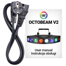 LIGHT4ME OCTOBEAM V2 LED-Scheinwerfer mit Disco-Effekt