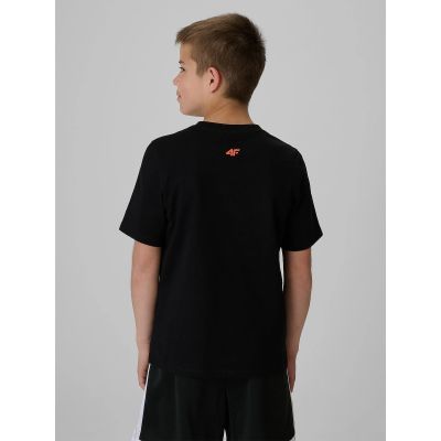 2. Normales bedrucktes Jungen-T-Shirt 4F 4FJRSS26TTSHM4278-20S