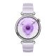 Huawei WATCH GT 6 41 mm Smartwatch mit GPS (Satellitennavigation), 1,32 Zoll AMOLED-Display, wasserdicht, Lila