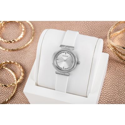 5. Guess Damenuhr mit Schmuckbesatz GW0928L1 + Box