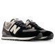 5. New Balance U574 Lifestyle-Sneaker in Schwarz (U574SBK)