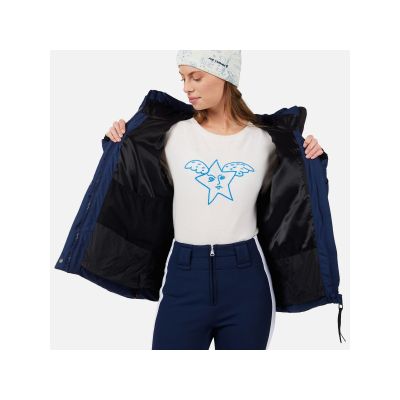 6. ROSSIGNOL W JCC ALLSNOW DOWN JKT Damen-Skijacke blau