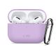 3. Tech-Protect Silikon-Hakenhülle für AirPods Pro – Lila