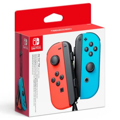 7. Nintendo Joy-Con-Controllerpaar Neonrot/Neonblau