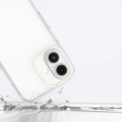 7. AmazingThing Minimal Case für iPhone 16 Silikonhülle - Transparent