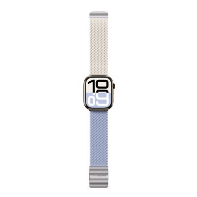 2. 2er-Set AmazingThing Blend Band für Apple Watch 45/46/49 mm – Space Blue/Stellar