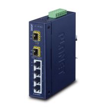 PLANET IGS-620TF Netzwerkkabel, unmanaged Gigabit Ethernet (10/100/1000), blau