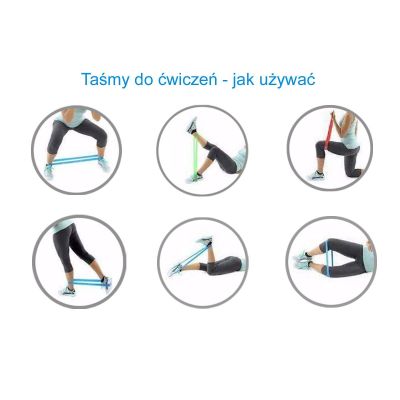 4. Widerstandsband Powerband 25-60kg Grün Enero Fit