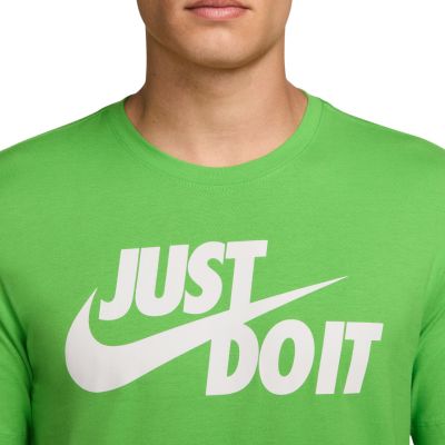 3. Nike „Just Do It“ Swoosh Herren-T-Shirt Grün AR5006 308