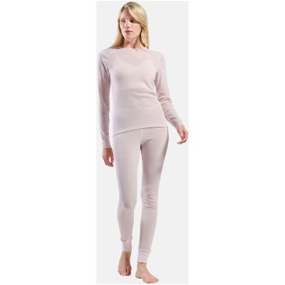4. Damen-Thermoshirt mit langen Ärmeln Odlo ACTIVE WARM BL TOP crew neck l/s, rosa