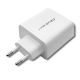 5. QOLTEC Wandladegerät 45 W | 5–20 V | 2,4–3 A | USB Typ C PD | USB | Weiß