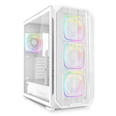 10. Sharkoon AK5M RGB Midi Tower Weiß