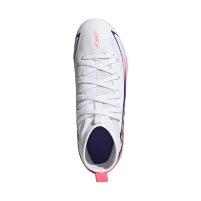 4. adidas F50 Hyperfast Club Mid FG/MG KJ0670 Kinder-Fußballschuhe