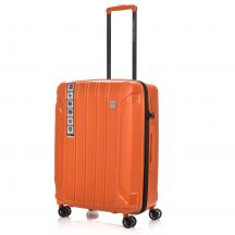 SwissBags Tourist Großer Koffer 77cm Orange