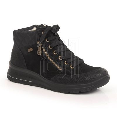 24. Rieker W RKR567 Wasserdichte, isolierte Lederstiefeletten