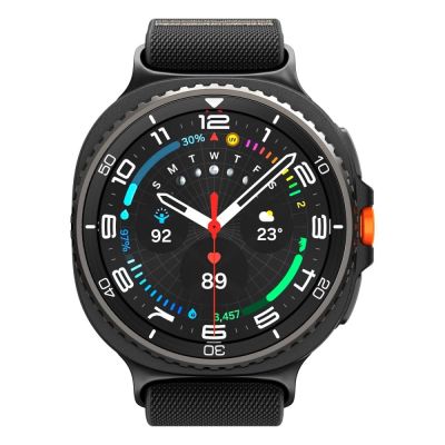 3. Spigen Fit Lite Armband für Samsung Galaxy Watch 40/44/46 mm - Schwarz