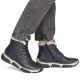 5. Damen-Ankle-Boots aus Leder, gefüttert, schwarz, Rieker 45946-00