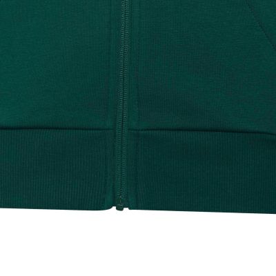 5. adidas Essentials Sweatshirt mit durchgehendem Reißverschluss für Kinder, Grün KT3373