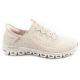 11. Skechers Glide-Step Damen-Sneaker, bequeme ecrufarbene Slipper