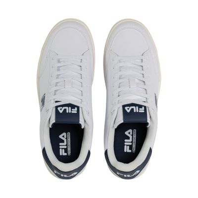 10. Fila Courtbay Herrenschuhe weiß und marineblau FFM0365 13462