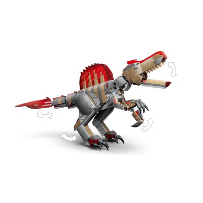 10. LEGO Jurassic World 77982 – Spinosaurus-Flucht