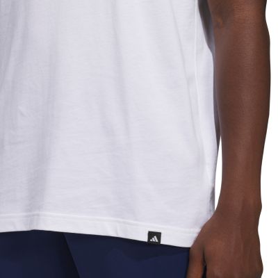 5. adidas Color Connect Graphic Herren-T-Shirt weiß JZ7546