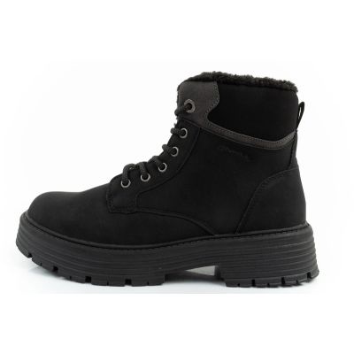 11. O'Neill Winterstiefel Damen Wanderstiefel Isolierte Stiefeletten Modisch Schwarz