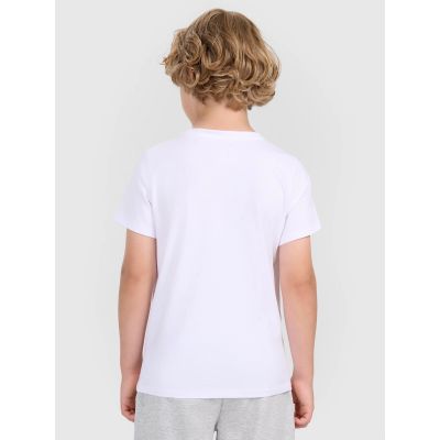 5. Bedrucktes Jungen-T-Shirt 4F Junior 4FJWMM00TTSHM2331-10S