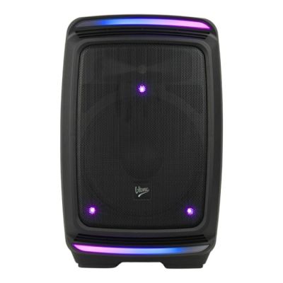 21. V-TONE OrionX 14 ACCU – Aktivlautsprecher, schwarz, wiederaufladbar, Bluetooth, TWS, USB, AUX, FM, DSP, ausziehbarer Griff, Transportrollen, 135 W RMS