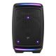 21. V-TONE OrionX 14 ACCU – Aktivlautsprecher, schwarz, wiederaufladbar, Bluetooth, TWS, USB, AUX, FM, DSP, ausziehbarer Griff, Transportrollen, 135 W RMS