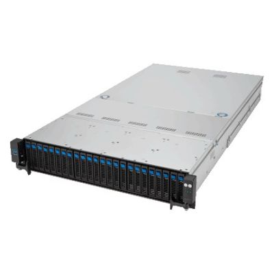 17. Asus Rack-Plattform (2U) RS521A-E12-RS24U AMD Epyc 9005/9004 (16x NVMe/8x SATA HS, 2xM.2, 2x1Gbe, IPMI, 1+1 2000W)