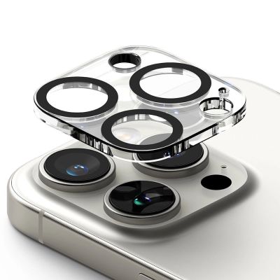 3. Ringke Kameraschutz 2er-Pack Panzerglas für iPhone 16 Pro / 16 Pro Max