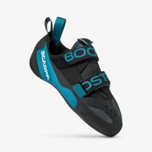 Scarpa Boostic Kletterschuhe - Schwarz/Azurblau