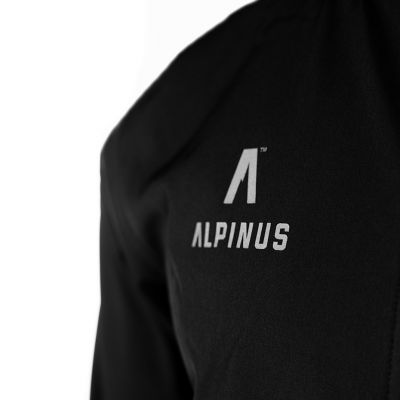 6. Alpinus Stenshuvud Softshelljacke schwarz BR43371